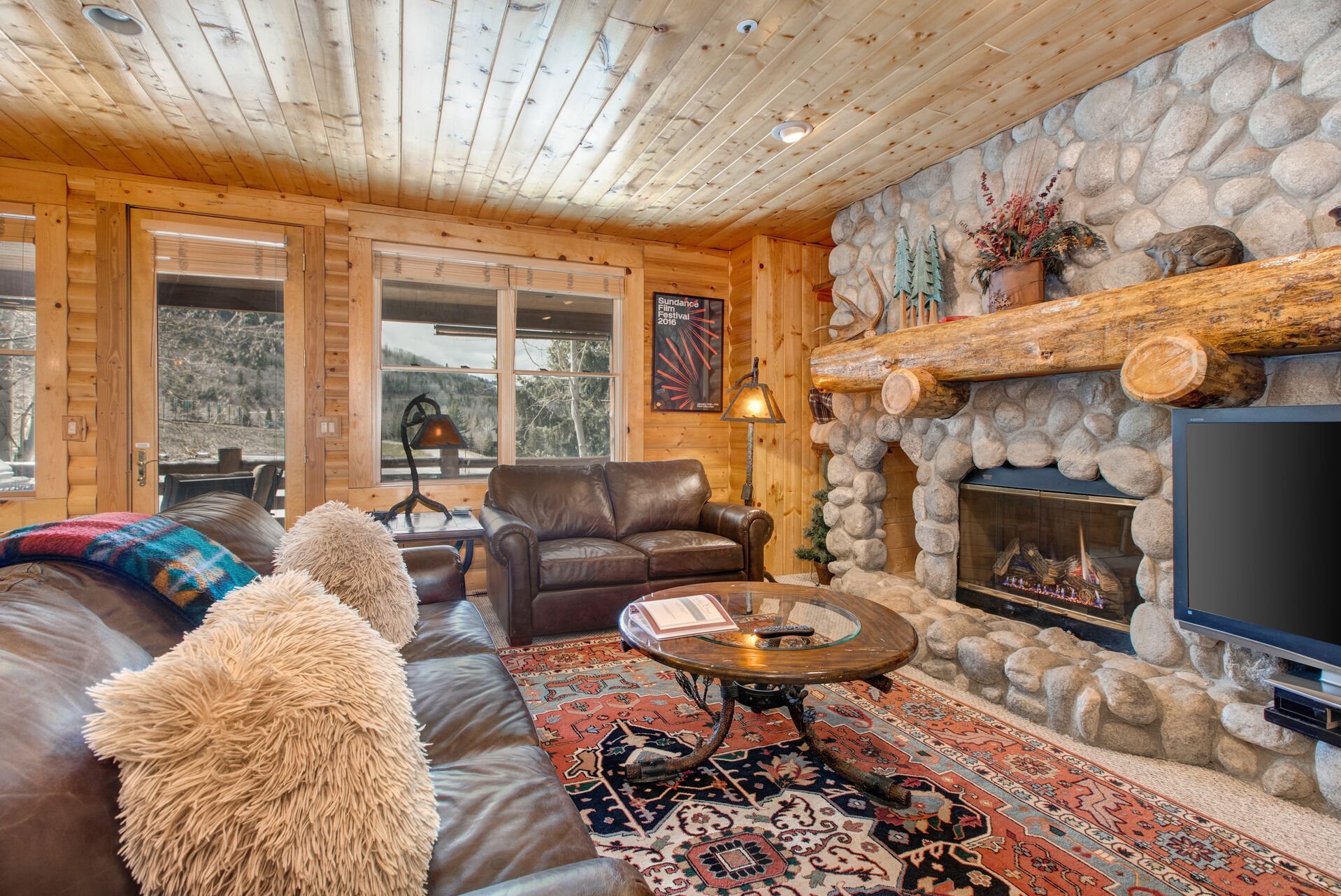 Deer Valley, Utah vacation rental with a fireplace
